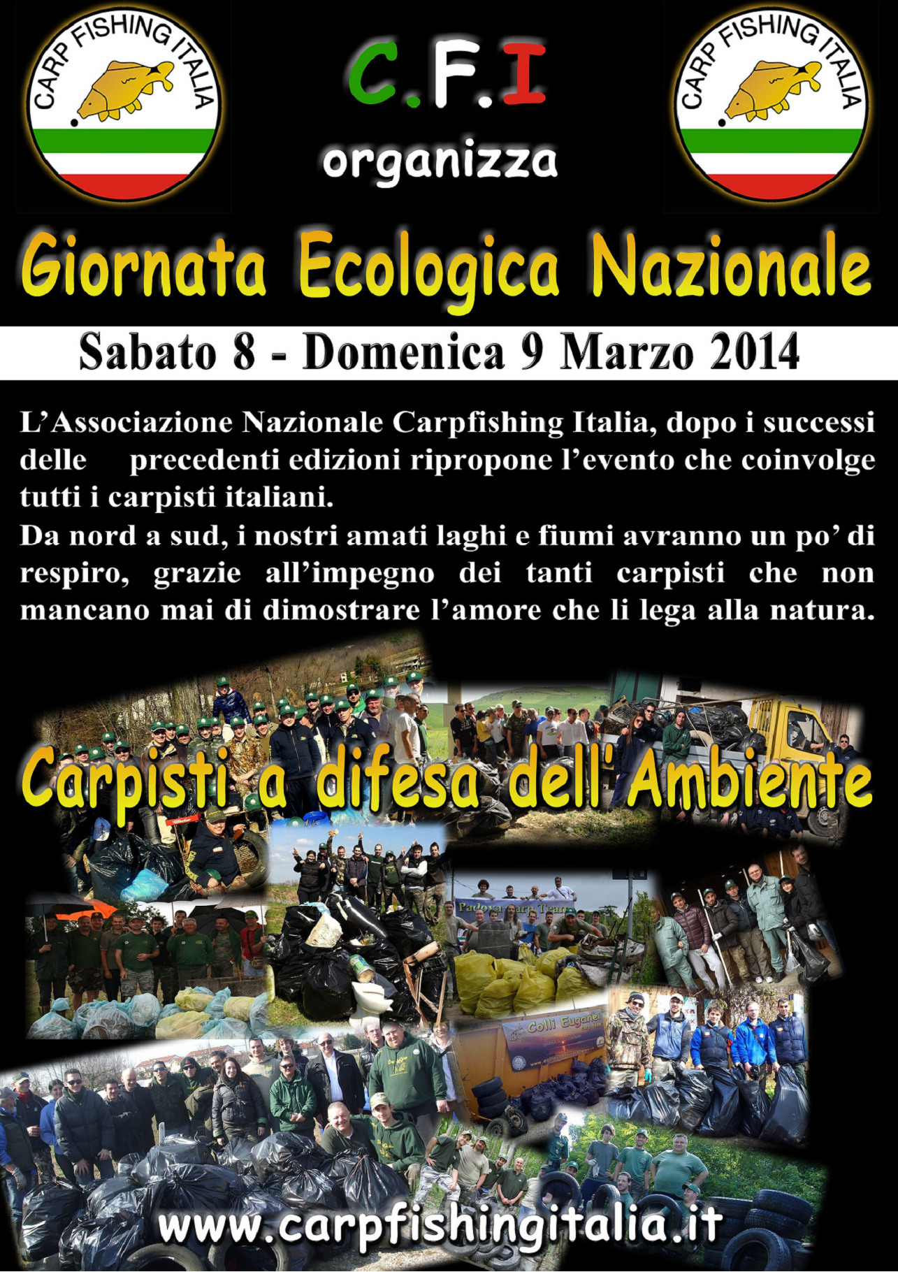 Giornata Ecologica 2014 Sede Free Carp