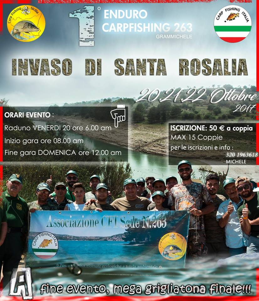 1° enduro sede cfi nr 263 Grammichele lago Santa Rosalia